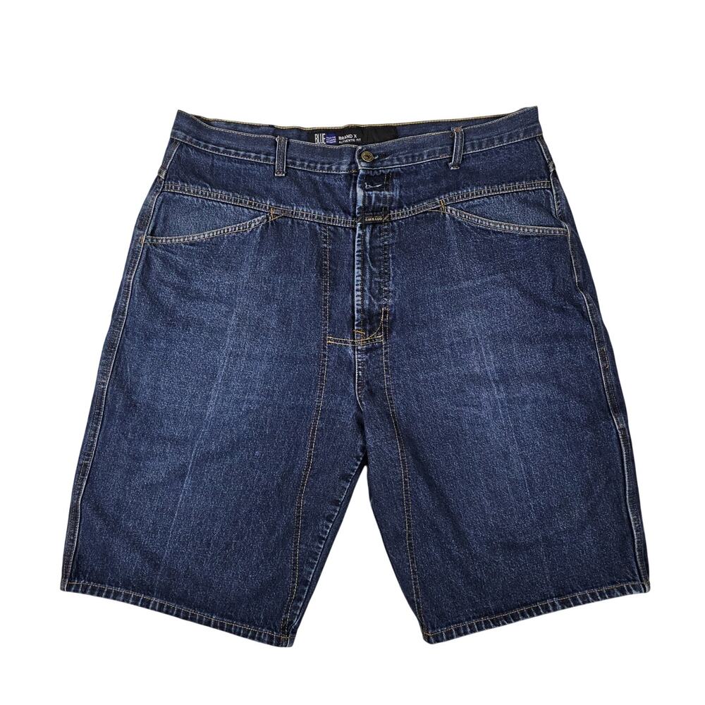 Vintage Marithe Francois Girbaud Jean Shorts Mens 40 Blue Y2K Original Baggy